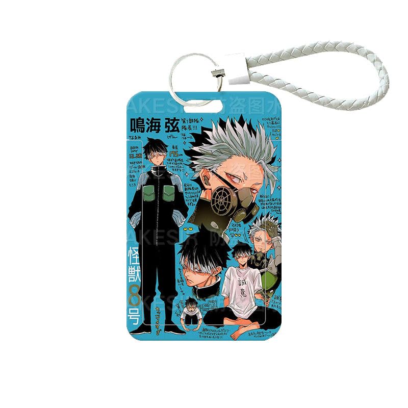 怪獣8号　鳴海弦　缶バッジ　アクスタ　ポストカード　アートコースター　パスケース グッズ-バッチ】怪獣8号 鳴海弦 缶バッジ2個セット | アニメイト